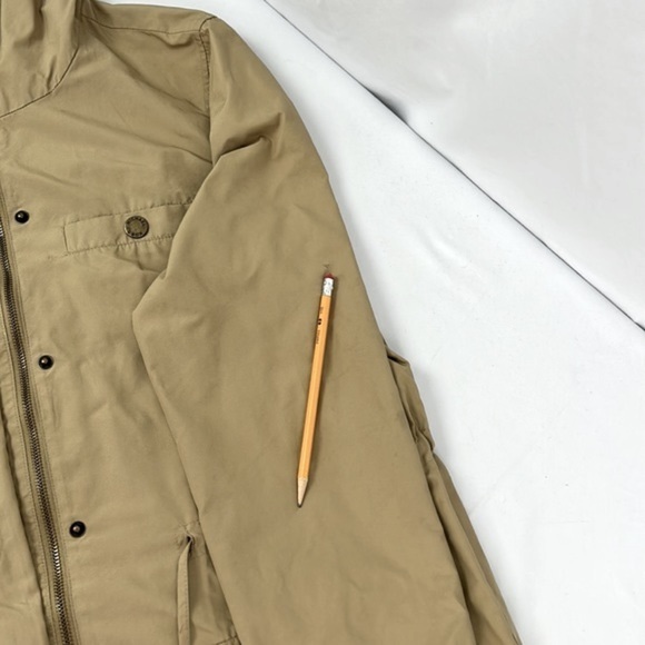 MICHAEL Michael Kors Utility/Anorak/Safari/Cargo Jacket 3/4 length Khaki size L - Picture 14 of 14